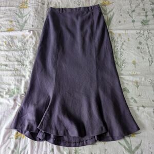 Sundance Linen Midi Skirt